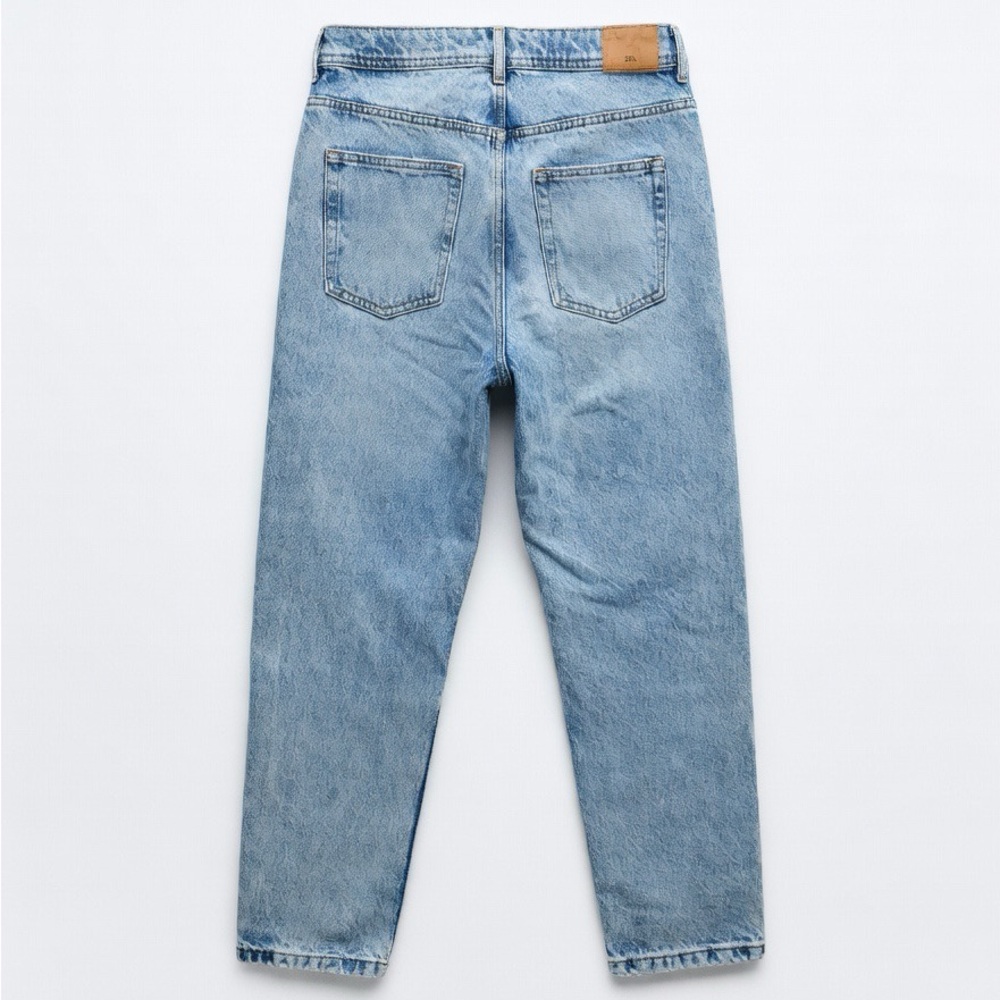 Zara Light Blue Denim Jeans - Picture 2 of 4